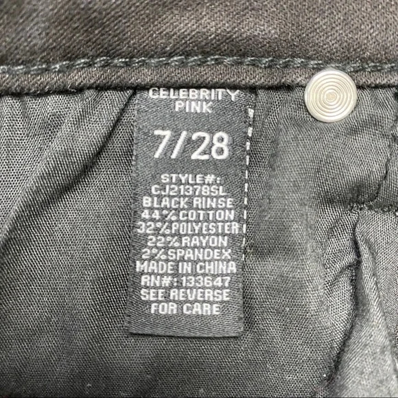 Celebrity Pink Pants Body Sculpt Black 28 - Picture 8 of 8